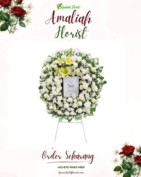Krans Bunga Duka Lembah Dino Asih Bojonggede